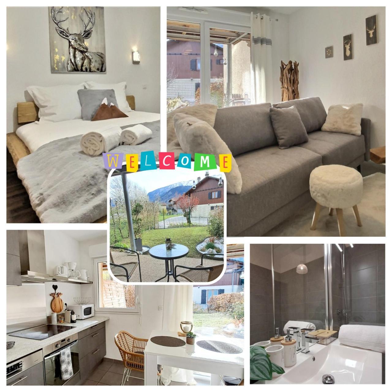 Snow Home By So'Serenityhome-Jardin-Parking-Calme Marignier Eksteriør billede